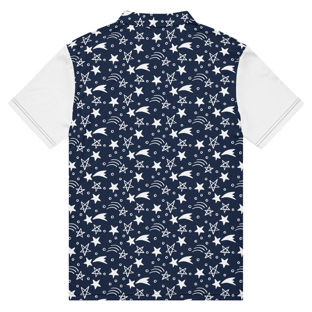 Men’s G.G.G.C. Navy Shooting Star Slim Fit Polo
